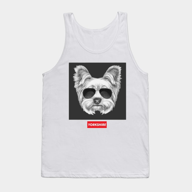 Yorkshire Terrier Tank Top by robertromanian